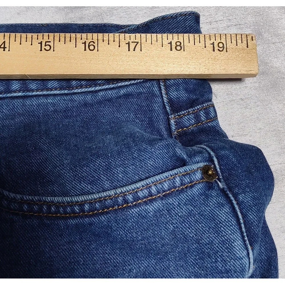VTG GANT USA Men 38X32 (Actual 37x31)‎ Blue Denim Five Pocket Jeans